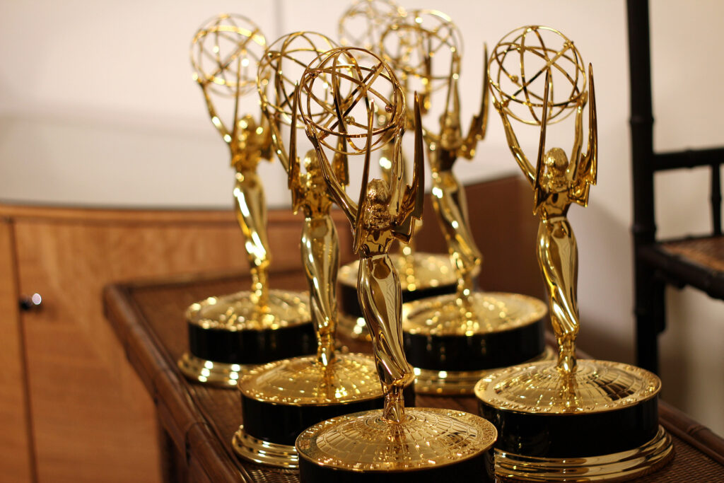 Emmy Statues at the Daytime Emmy Awards