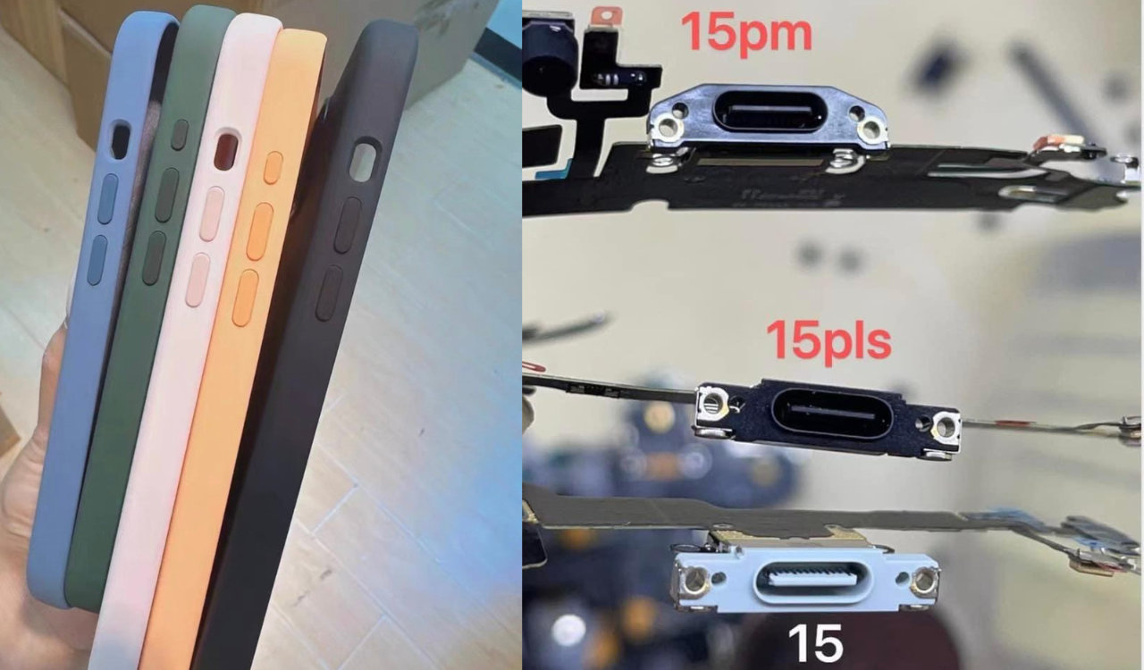 iPhone 15 Pro case and port image