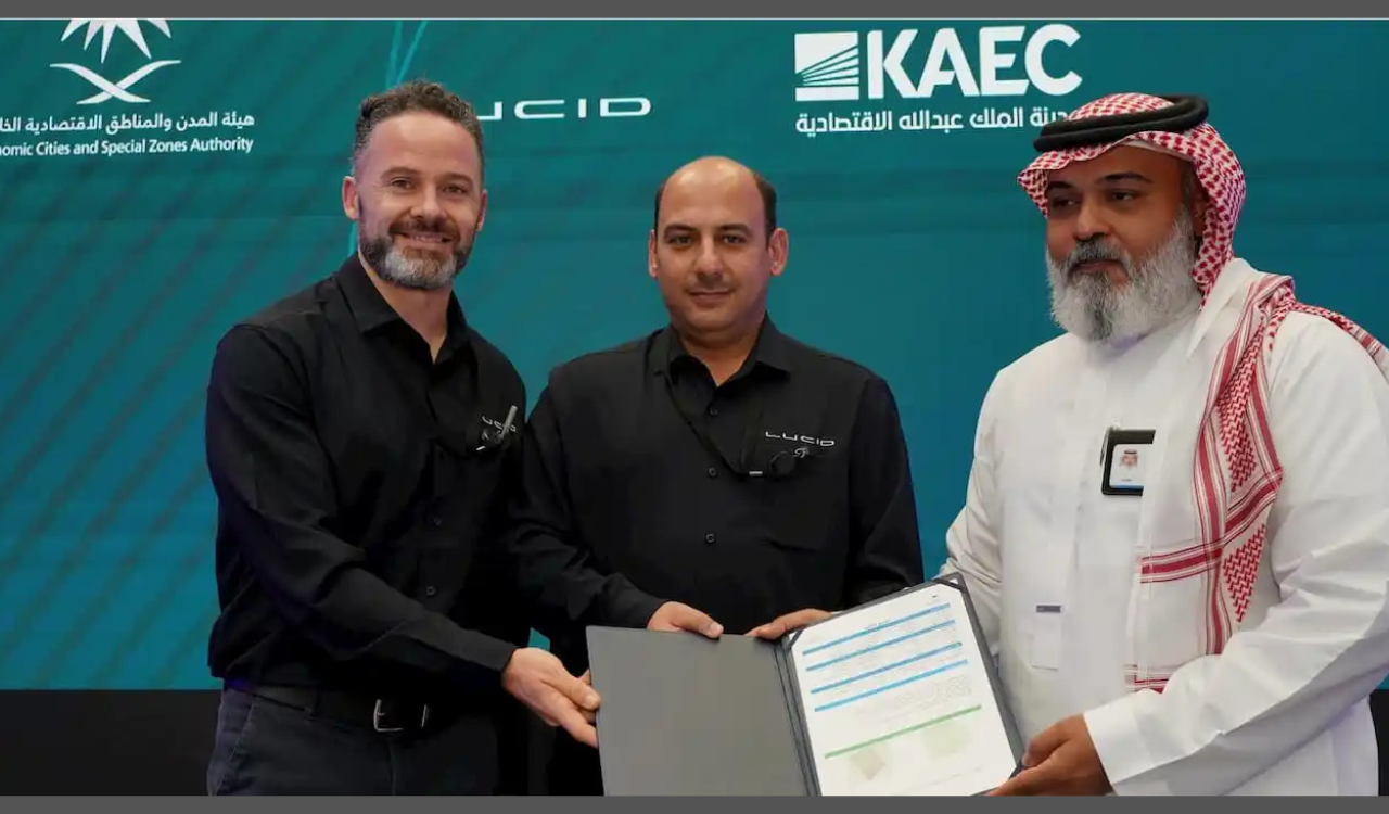 Lucid got license to begin EV production in Saudi Arabia