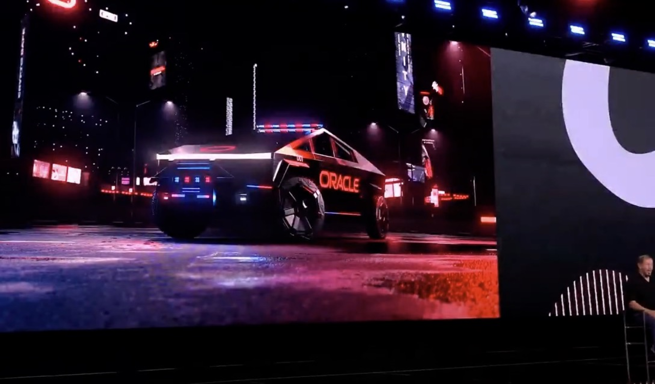 Tesla Cybertruck teased as Next-gen Police Vehicle