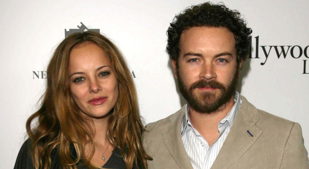 Bijou Phillips files for divorce from Masterson following his conviction.