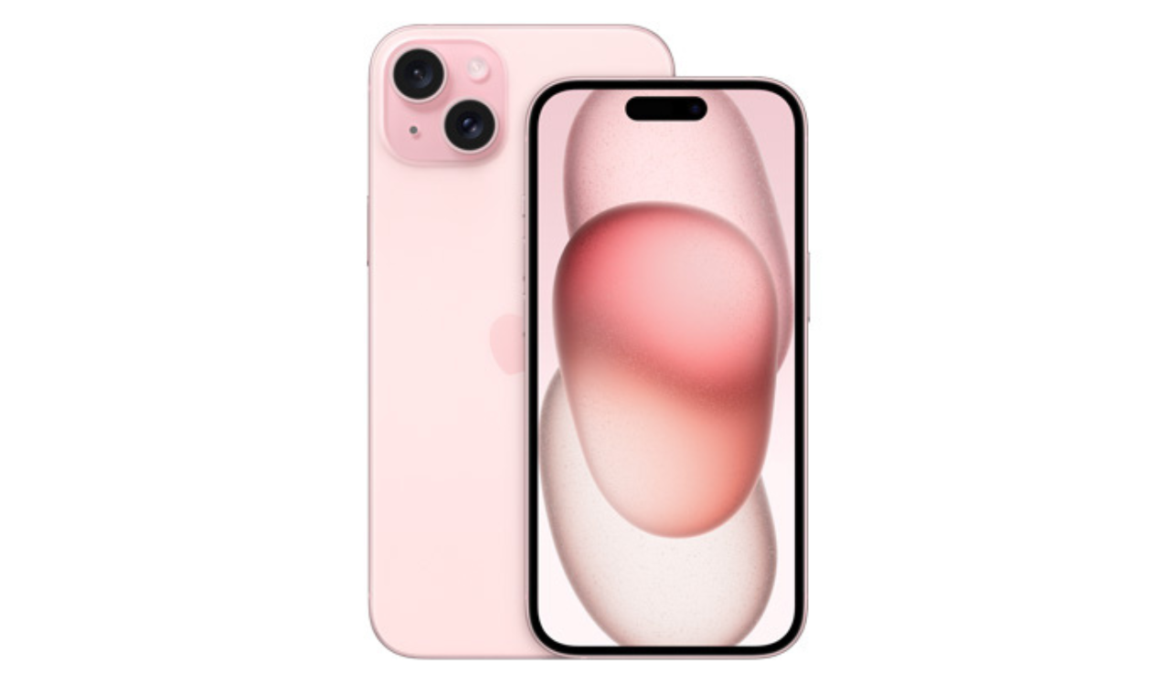 iPhone 15 official pink variant LTN
