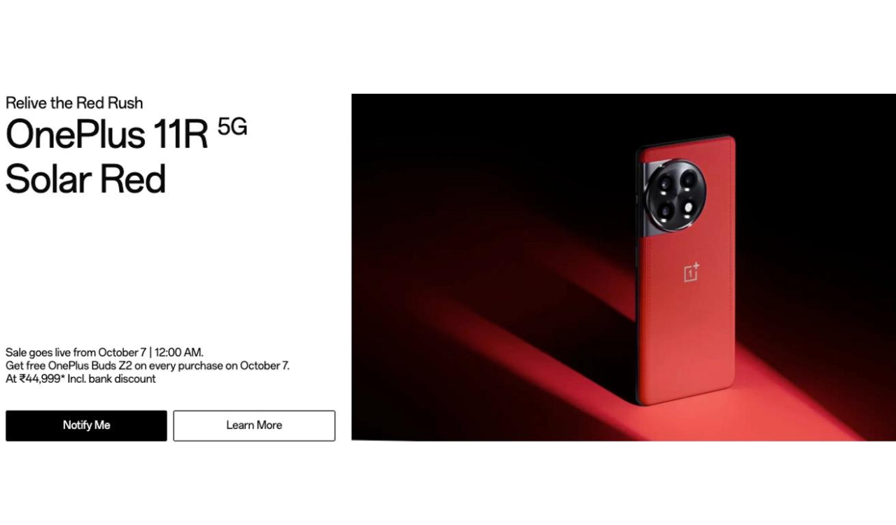OnePlus 11R red