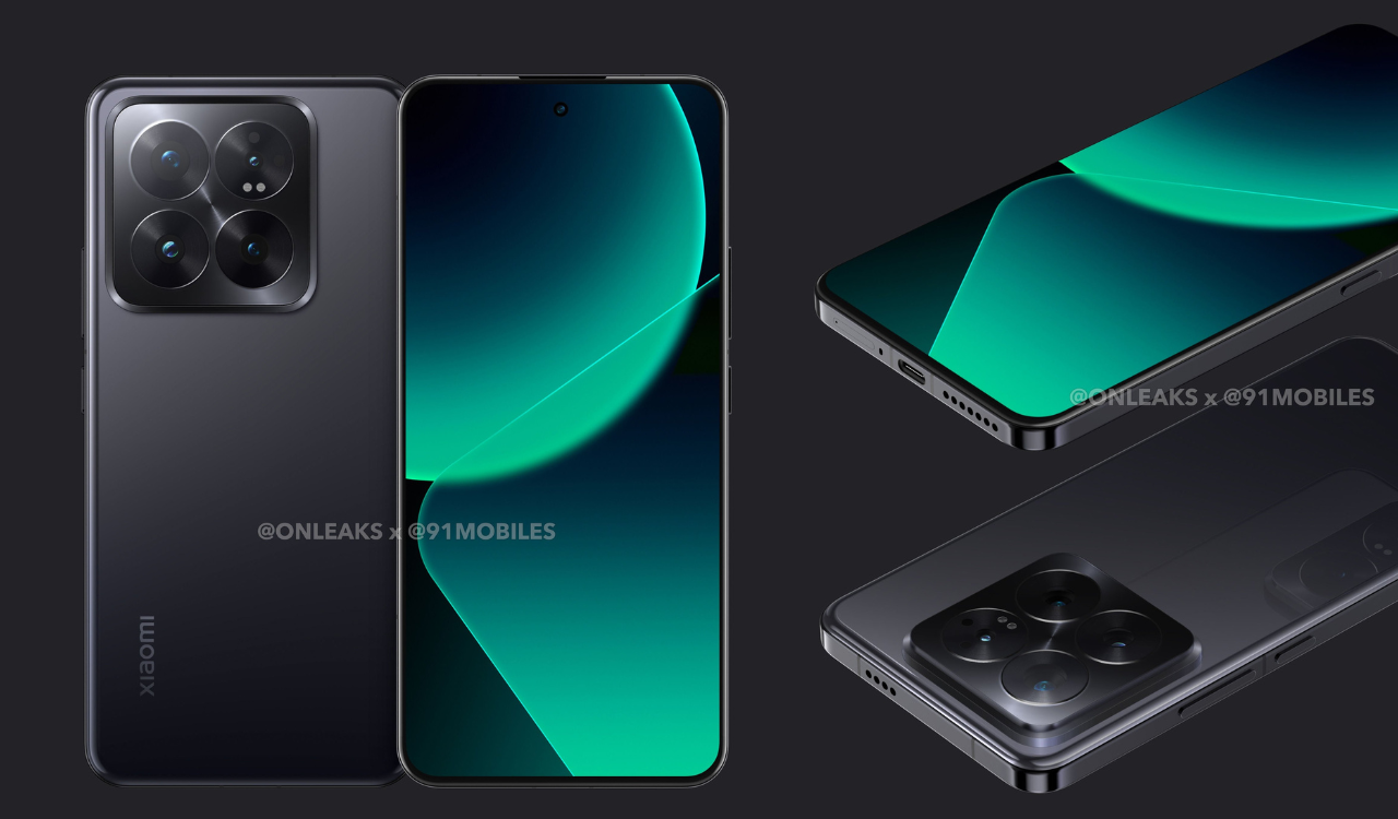 Xiaomi 14 Pro latest renders