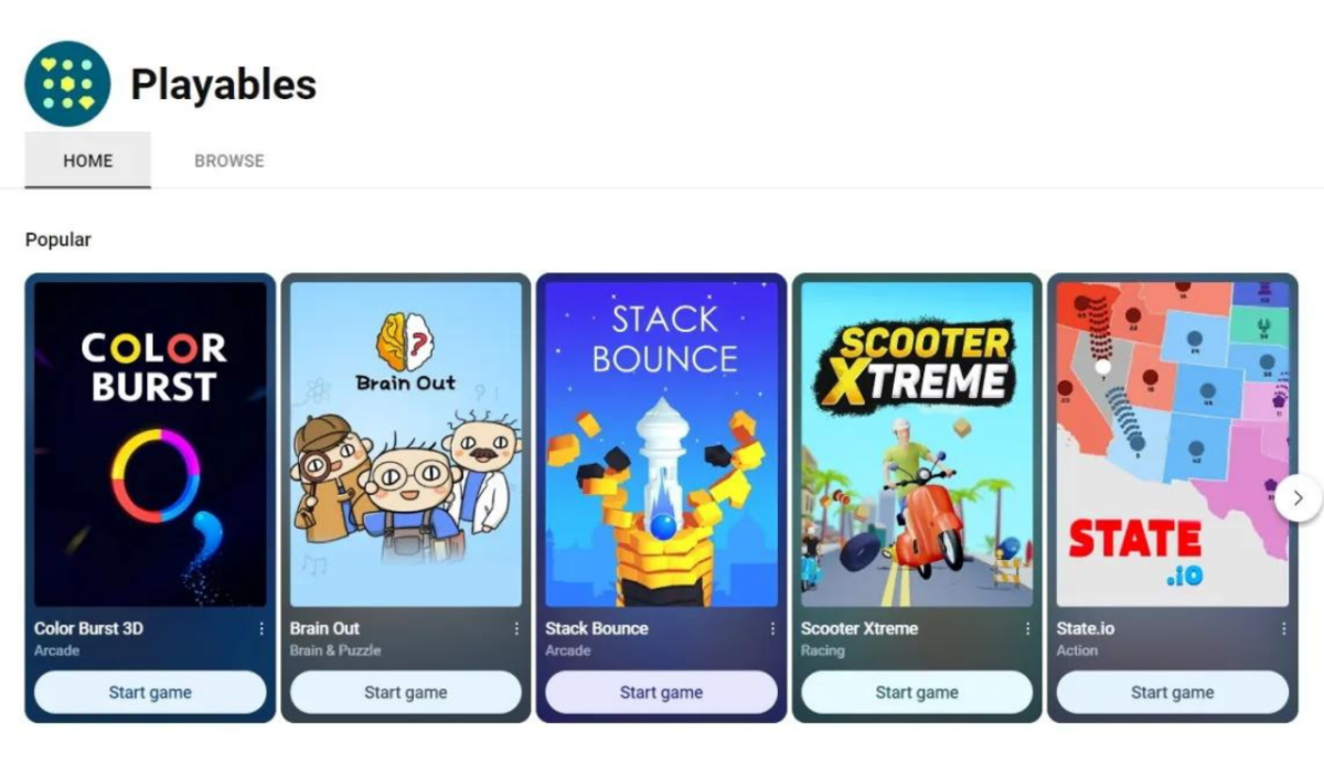 YouTube Playables In-App Games Now Available For All Premium Users
