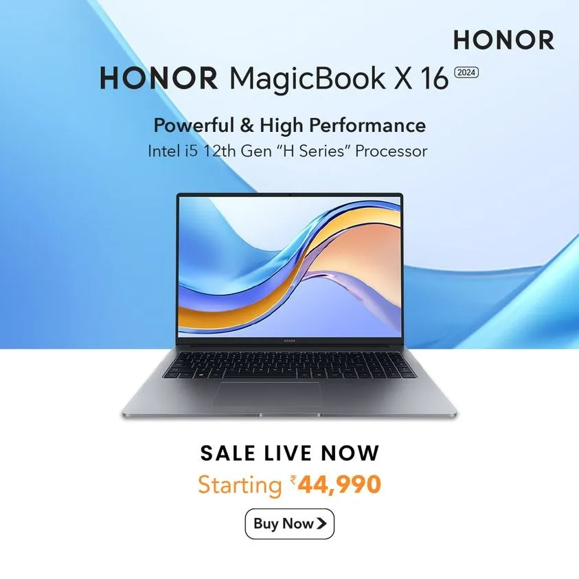 Honor MagicBook X16 news