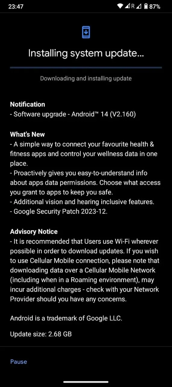 Nokia-G42-Android-14-update