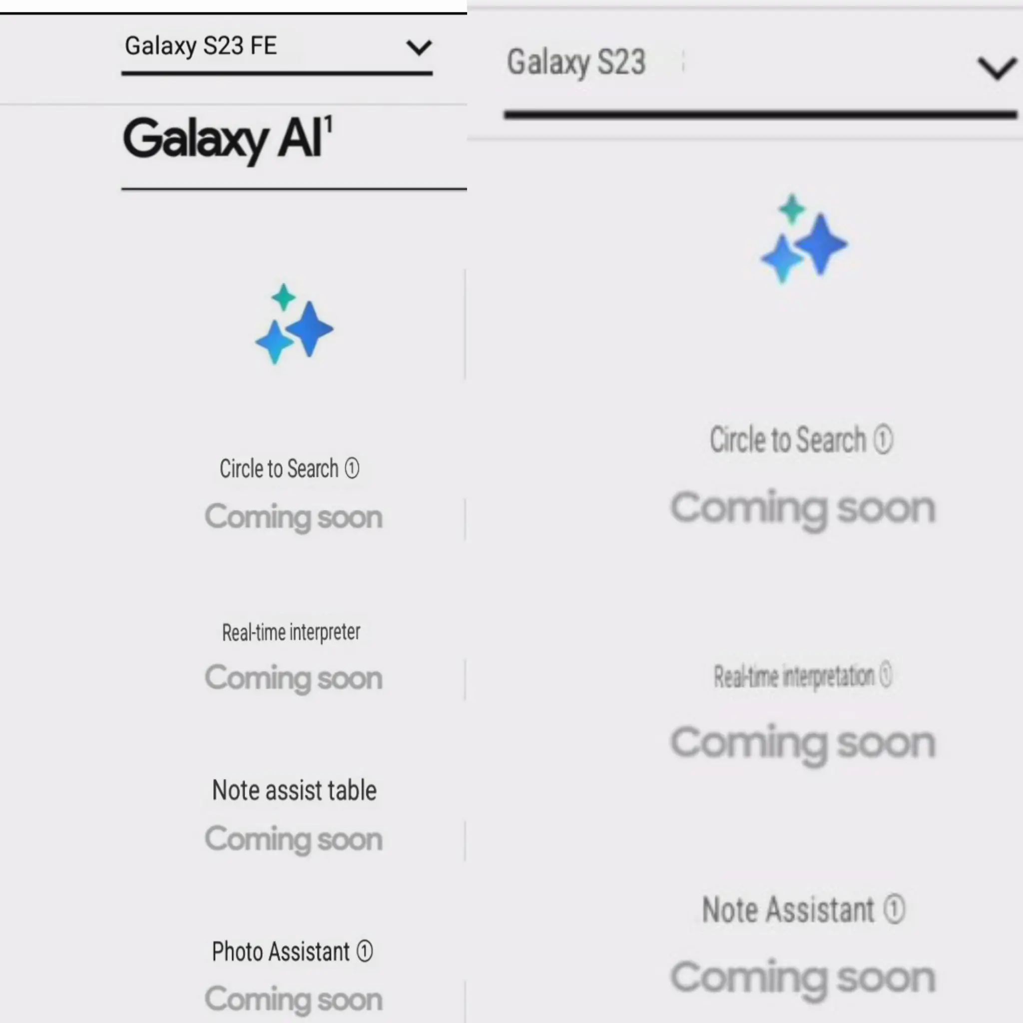 Galaxy S24 update