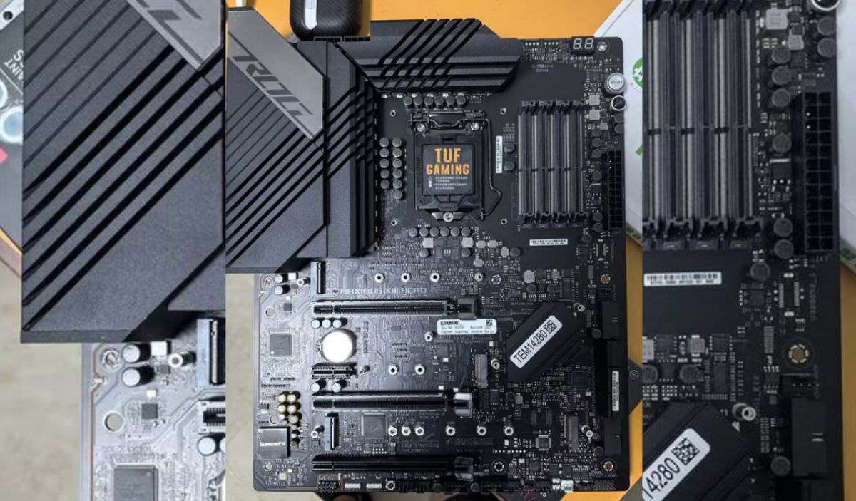 ASUS custom ROG motherboard leaked