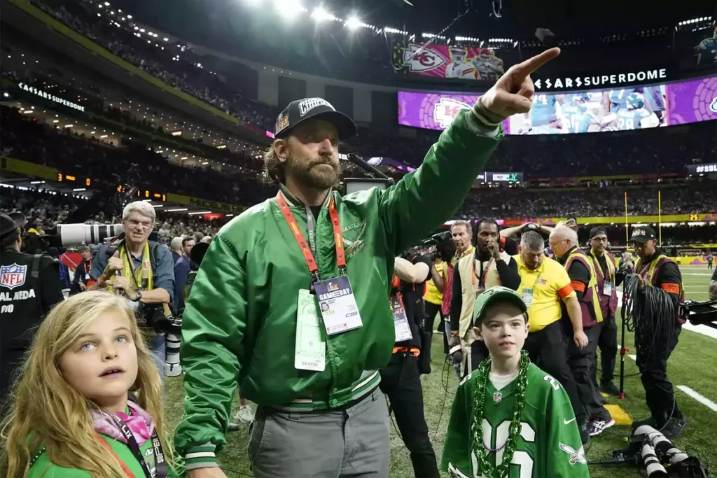 Celebrities lit up the 2025 Super Bowl, from Taylor Swift and Bradley Cooper to Kendrick Lamar's halftime show. See who attended! Photo: Getty