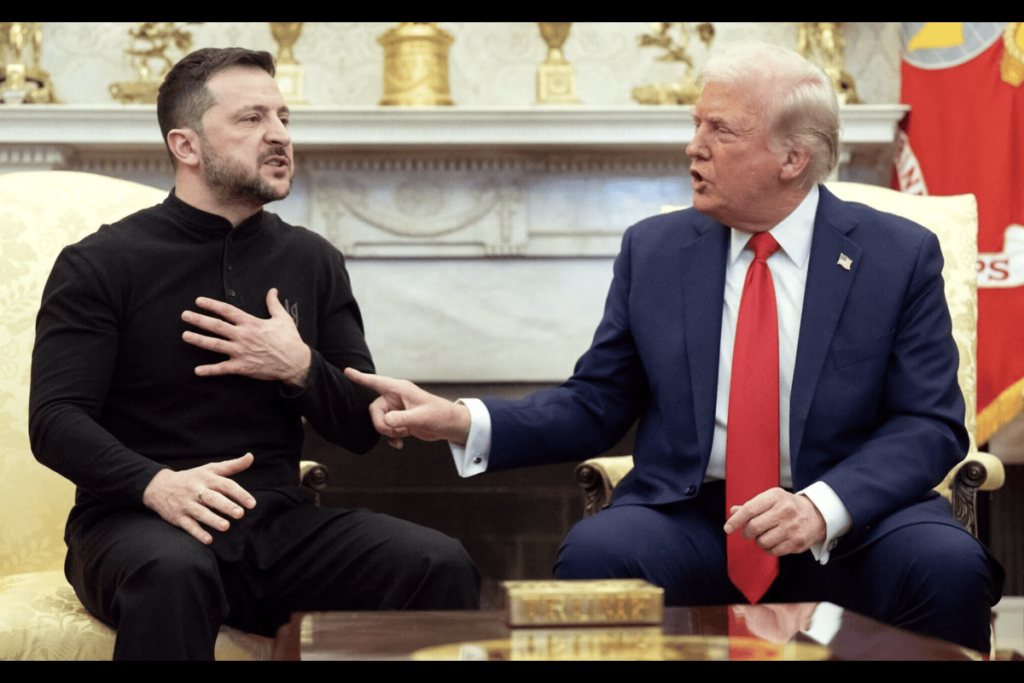 A tense 10-minute call between Trump and Zelensky unraveled due to conflicting agendas, political pressure, and diplomatic friction. Photo: AFP